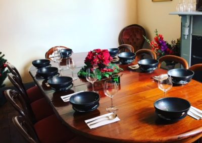Private function room that seats 12 comfortably